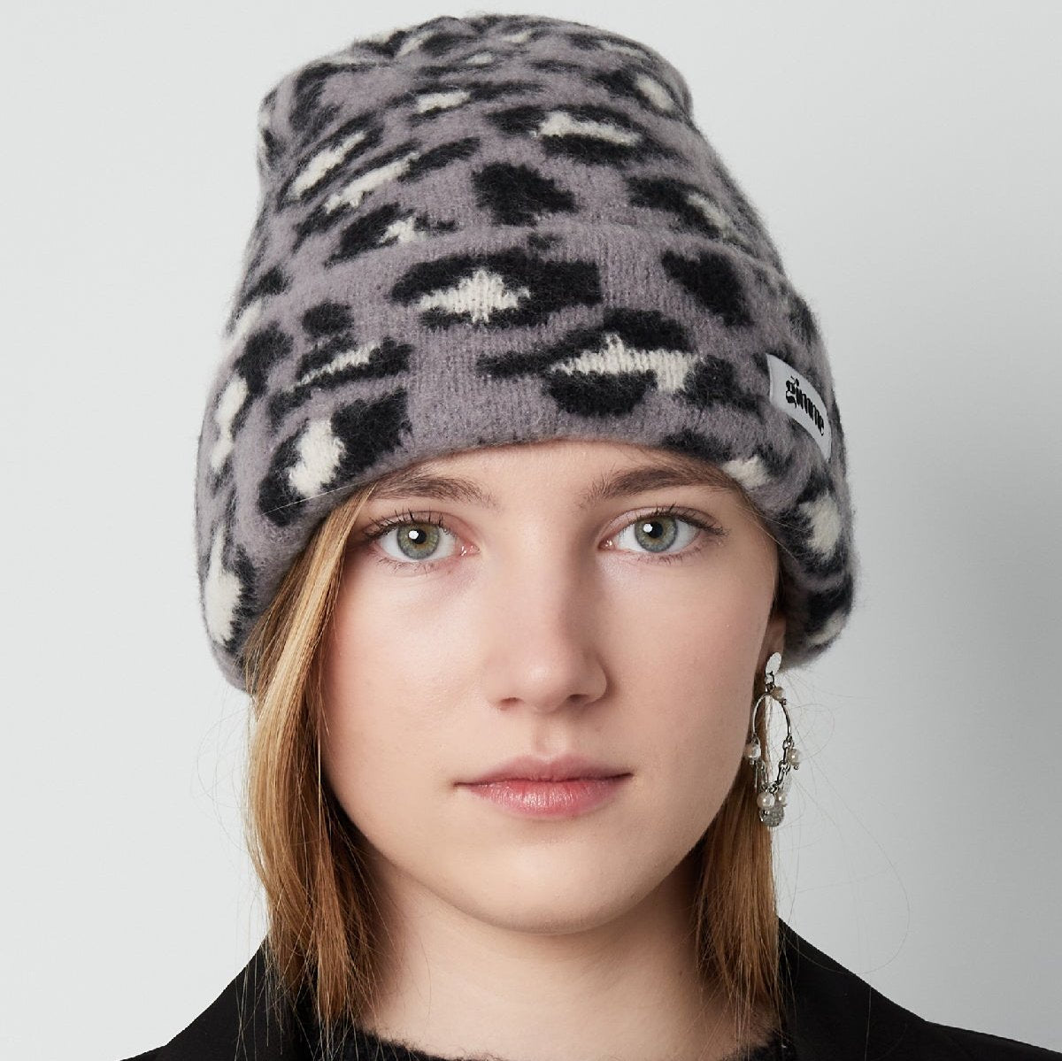 Leopard Beanie